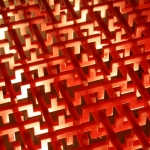 Showing off red acrylic