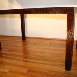 3-inch solid wenge legs