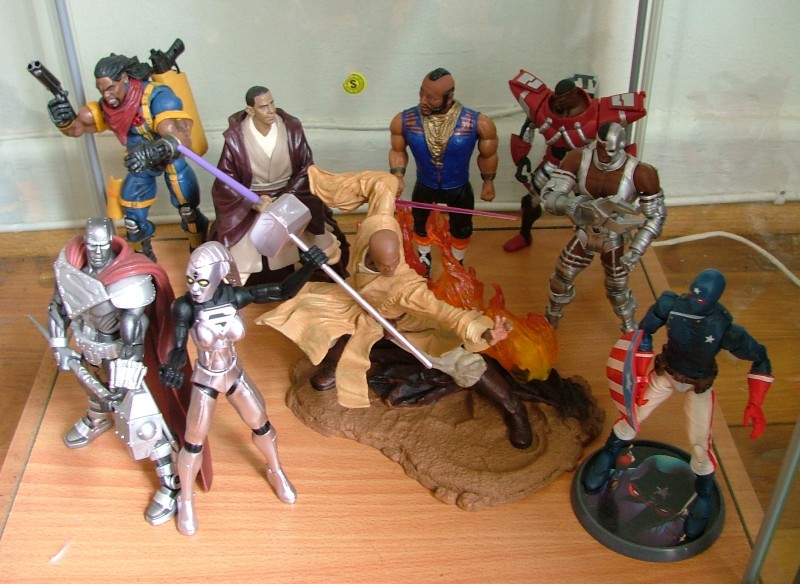 Steel2, Steel3, Bishop, Obama as jedi, Mace Windu, Mister-T, Sentinel, Cyborg, Patriot